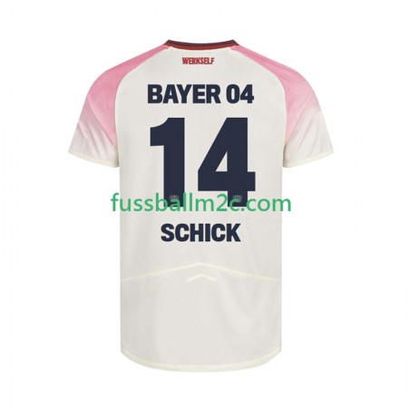 Fußballtrikots Bayer 04 Leverkusen Patrik Schick 14 Auswärts Trikotsatz 2025-2026 Fußballtrikots Bayer 04 Leverkusen Patrik Schick 14 Auswärts Trikotsatz 2025-2026